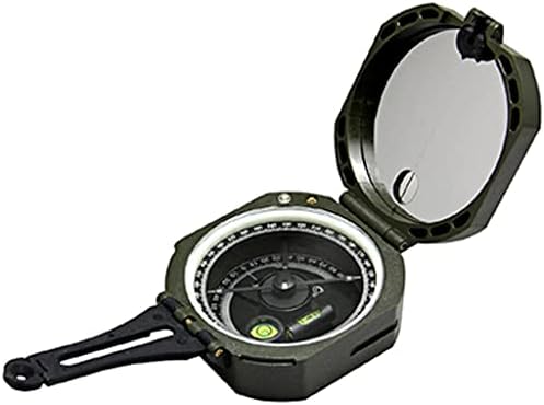 LMMDDP Profesionalni geološki kompas Ručni lagani vojni kompas za preživljavanje na otvorenom za mjerenje udaljenosti nagiba