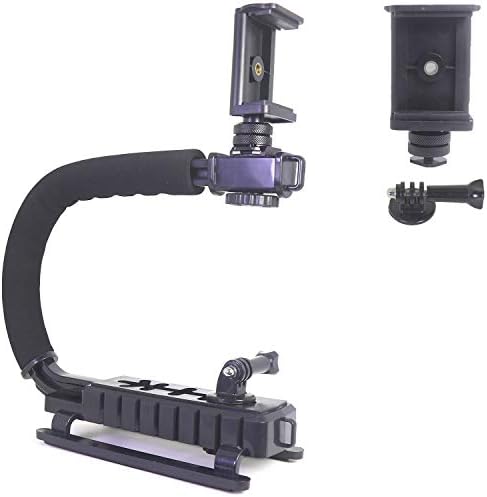 DSLR stabilizator ručni Video akcija stabilizacija ručka držanje C oblik profesionalni Vlogging za pametne telefone GoPro Canon Nikon Sony Panasonic Pentax Olympus kamera kamkorder