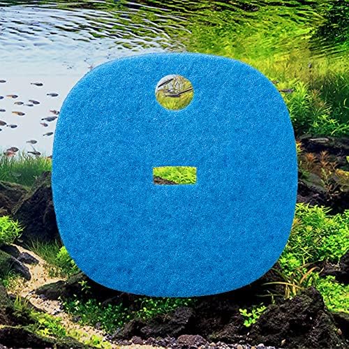 Aquatop zamjenska gruba plava Filterska podloga-odgovara Forza FZ7 UV kanister filterima, punjenje akvarijskih filtera, održava vodu kristalno čistom, uložak filtera ribe za prljavštinu i ostatke