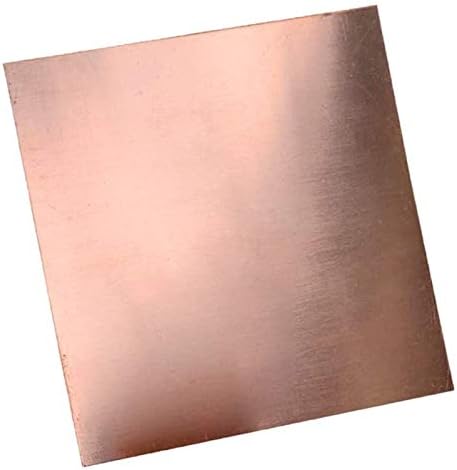 YIWANGO bakarni lim Percizija metali Mesingani Lim stalak 100mmx150mm/4x6inch,1 kom Lim od čistog bakra