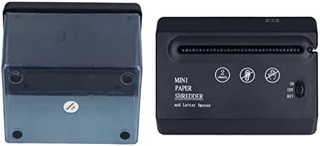 A6 Mini Rezač papira ABS prijenosni električni rezač USB / baterija Mašina za rezanje papira za A6 papir,računi, računi,za dom, ured (6.42 x 4.69 x 5.79 in)