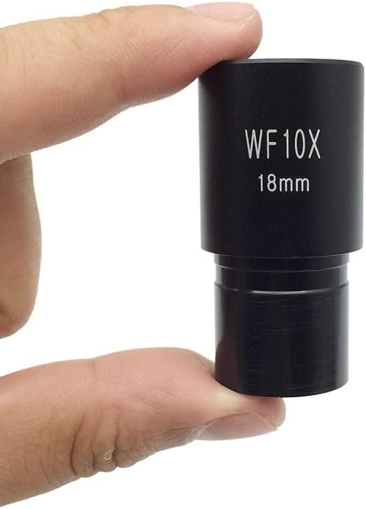 Komplet opreme za mikroskop za odrasle jedan par biološki mikroskop okular, za Wf10x WF15X WF16X WF20X optičko staklo, laboratorijski potrošni materijal sa jednom W / Končanicom