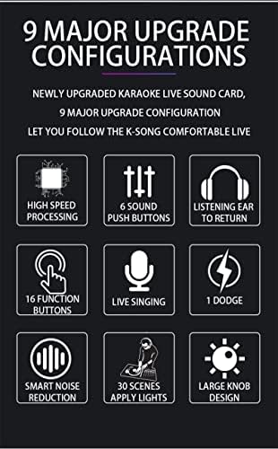 XXXDXDP V8S Audio mikser USB Vanjska zvučna kartica mobilni telefon Live glas Changer zvučna kartica sa više