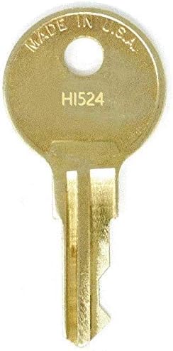 Hirsh Industries HI507 zamjenski ključevi: 2 ključa