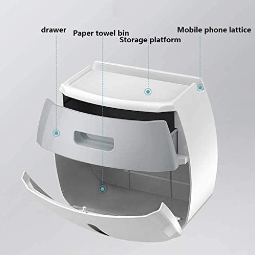 JYDQM kutija za kupatilo, toaletni nosač papira, toaletna ladica, vodootporna cijev za vodootporna