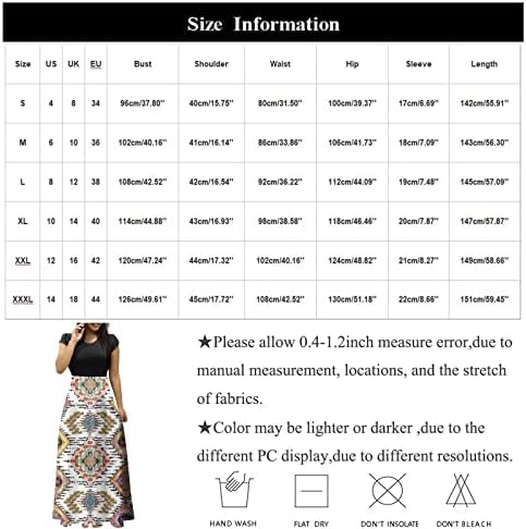 Fragarn Ljetne haljine za žene 2023 Trendy, ženski modni ležerni print okrugli vrat kratkih rukava velike haljine velike veličine