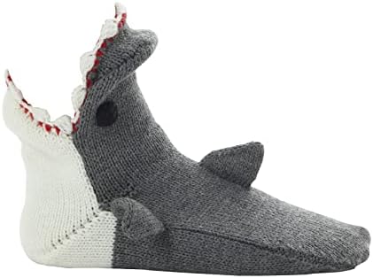 Sova-dvorišne novitete životinjske čarape slatke pletene krokodile čarape smiješne aligatorske čarape