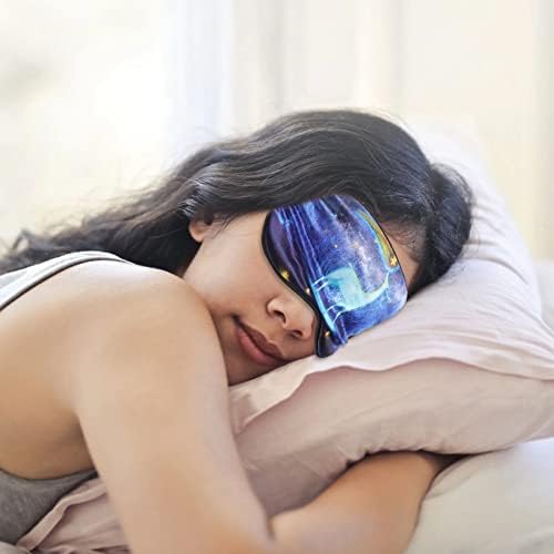 Doitool Kids Eyeshadow 2pcs maske za spavanje Podesivo sjenilo za patch jastuk za oči za kućno uređenje (miješana boja za spavanje maska ​​za spavanje maska ​​za spavanje maska ​​za spavanje maska ​​za spavanje maska ​​za spavanje