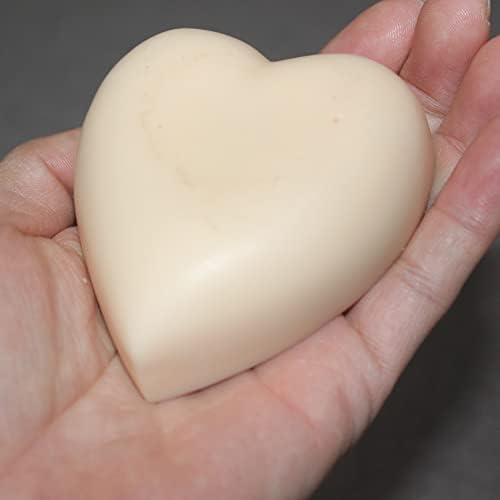 LVDGE 2-pakovanje silikonskih kalupa u obliku srca za ručno rađene sapun, aromaterapijsku sapun, kristalno epoksidne umjetnosti za smole, dan zaljubljenih i dane majke