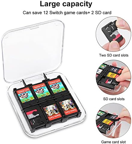 Aquarecolor Mermaid Game Card Storage Case Hard Protective Organizer Box Za Nintendo Switch