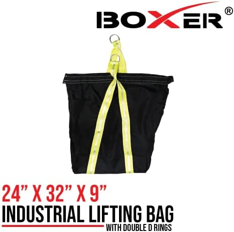 Boxer lifting platnena torba - Sve svrhe torba za alate - ocijenjena 1.000 funti - 32 x24 x9 - reflektirajuće trake za podizanje