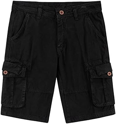 Kargo pantalone za muškarce radne muške labave ljetne radne kratke hlače za teret Plus veličina muške hlače kamuflažni džepovi Casual