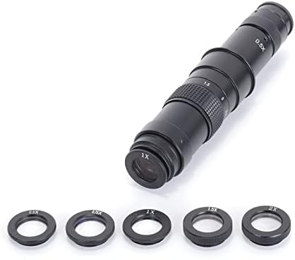 Komplet opreme za mikroskop za odrasle 0,5 X 0,75 X 1x 1,5 X 2x objektiv industrijske mikroskopske kamere