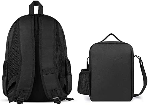 DamTma Highland stočna glava ruksak od 3 komada torba za knjige i kutija za ručak komplet za laptop za divlje