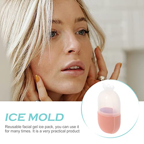 ARTIBETTER držač leda za lice ljepota ledeni valjak za njegu kože lica hlađenje Silikonski ledeni štap led za držač masaže lica alat za njegu lica