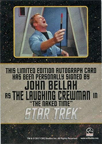 Star Trek TOS kapetani prikupljanje autografa John Bellah kao smeh posada