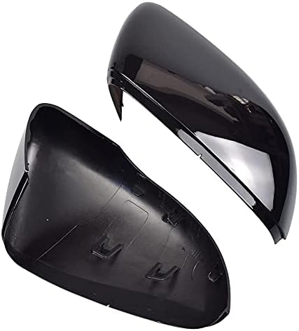 Crno reflektorno retrovizor lijevo desno Bočno ogledalo pokriva kape za golf 6 VI MK6 GTI R Line R20