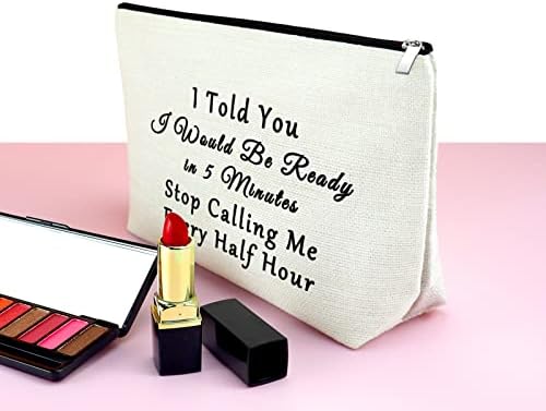 Funny šminka torbe prijateljstvo za žene Kozmetička torba Jedinstvena šanka Novelty pokloni Sarcasm Rekavši