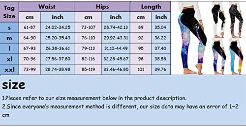 Yoga pantalone za žene visokog struka elastična vježba za podizanje stražnjice Bootcut tanke fit štampane