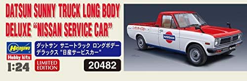 Hasegawa HE20482 1/24 Datsun Sunny Truck long Body Deluxe Nissan service car Plastic model kit