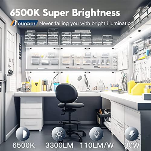 BBOUNDER 3ft LED rasvjetno tijelo, Super svijetlo 3300LM, hladno dnevno svjetlo bijelo 6500k,