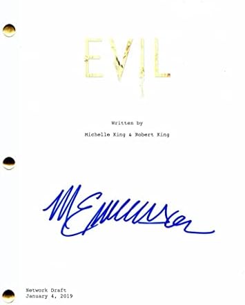 Michael Emerson potpisao autografa zlog punog pilot skripta - Benjamin Linus, praksa, pila, strijela, osoba