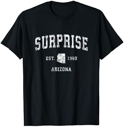 Iznenađenje Arizona AZ Vintage Athletic Sports Design Majica