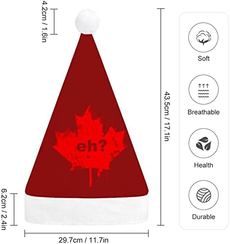 Kanada Eh Božić kape Bulk odrasle kape Božić šešir za odmor Božić potrepštine