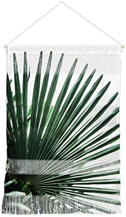 Deny Designs lišće palma 13 Mareike Boehmer Fiber Walk Viseći, veliki portret (22 x 31,5