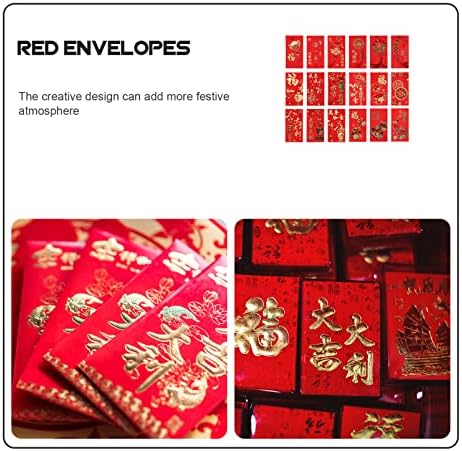 Generički džepni novčanik Kineski pokloni 36kom Nova Godina crveni džepni Proljetni Festival crvena