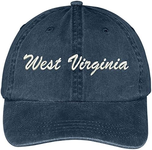 Trendy Odjeća West Virginia State Emneided niskog profila podesiva pamučna kapa