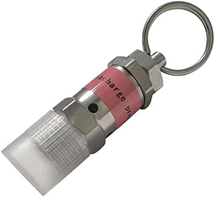 Yoebor sigurnosni ventil od nerđajućeg čelika, 150 PSI podešeni Pritisak, 1/4 muški NPT