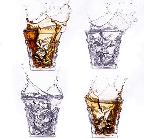 Premium Scotch naočare Set od 4-elegantne naočare za viski za Scotch, Single Malt - staromodni stakleni