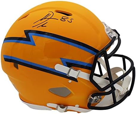 Antonio Gates potpisao Los Angeles Chargers Speed Authentic AMP NFL kacige sa autogramom NFL Helmets