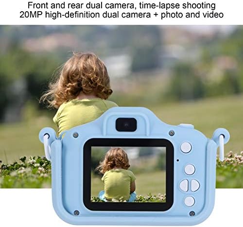 SALALIS Kids digitalna kamera,20MP dvostruka kamera visoke definicije, USB punjenje sa 4 vrste filterskih
