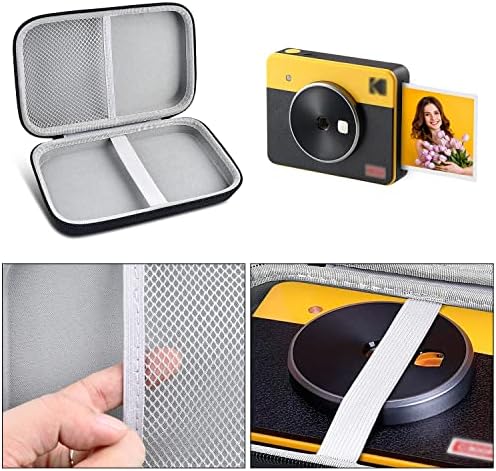 Futrola kompatibilna sa Kodak Mini Shot 3 Retro/ za Kodak potpuno novi Mini Shot 3 / za Kodak Mini 3 Retro Square Instant Kamera i foto štampač-Crna