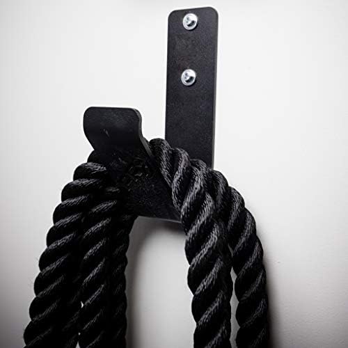 PRX performance Vježba Rope storage Hook, zidni držač za bojno uže, Kućni ili komercijalni dodatak za teretanu,