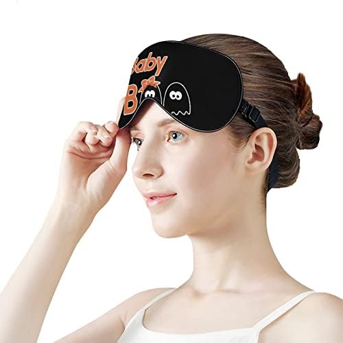 Boo Print Eye Maska za blokiranje lampica Maska za spavanje sa podesivim kaišem za posao s promjenom spavanja