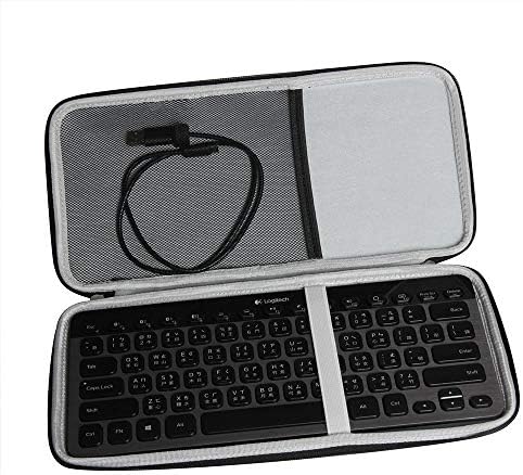 Hermitshell Torba Za Nošenje Tvrdog Putnog Skladišta Odgovara Logitech K810 920-004292 K811 920-004161 Bluetooth Tastaturi