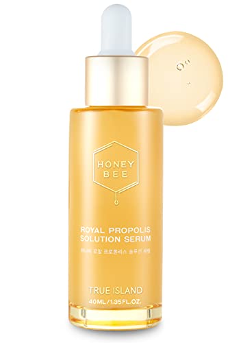 True ISLAND Honey Bee Royal propolis Serum | Serum za lice za suhu kožu i osjetljivu kožu / hidratantni Serum za njegu kože lica / korejski Essence for face beauty Serum