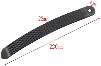 UP100® 1 par Snowboard ljestvica za gležanj zamjena vezivanja trake za gležanj Crna dužina 8,5 inča