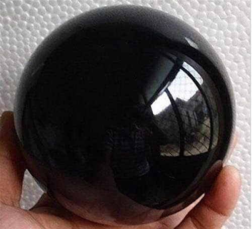 Qpyd prirodni kristal crni obsidijski kvarcni kristalni kuglica zacjeljivanje kao poklon