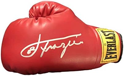 Joe Frazier potpisan autogram - crvena rukavica u boksama - Smokin 'Muhammad Ali, bokserska legenda, sala slave