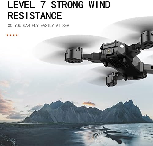 QAQQVQ Drone Sa kamerom 4k HD FPV Live Video, RC Quadcopter helikopter Za Djecu i odrasle, Dual kamera, visina čekanje, bezglavi režim, putne tačke funkcije