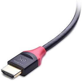 Kabelska kabela 3-pakovanje HDMI HDMI u HDMI kabel 6 stopa sa HDR i 4K Rezolucijom podrškom i 1-pack Premium certificirani HDMI u HDMI kabl
