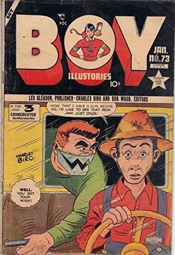 Dječak Ilustories Comic Book 73 1952, Lev Gleason