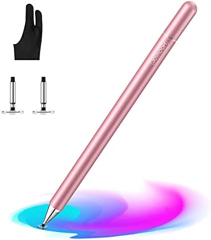 Joyrooms Stylus olovka za iPad, kapacitiv stylus olovka za crtanje djeteta, pisanje, sa rukavicom za odbijanje palma za Apple / iPhone / iPad Pro / Mini / Air / Android / Samsung / površinu