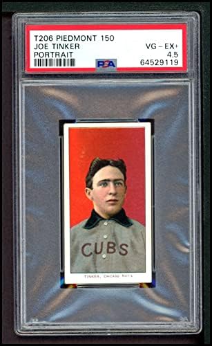 1909 T206 Por Joe Tinker Chicago Cubs PSA PSA 4.50 CUBS
