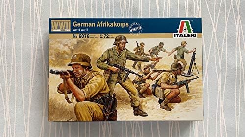 Italeri Njemački Afrikakorps 1: 72 Vojni Model Komplet