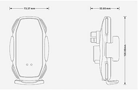 LMMDDP držač za mobilni telefon univerzalni automatski indukcijski punjač za automobil izlaz zraka